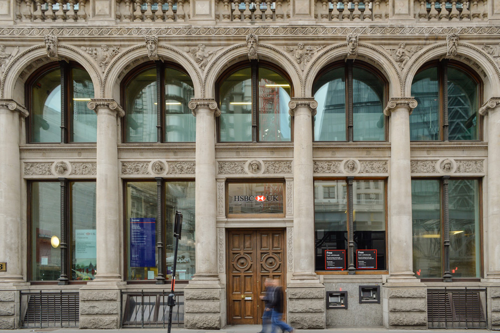 London Bank window repair conservation